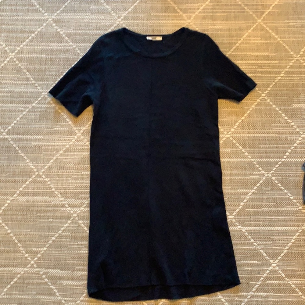 Black knit dress from Zara